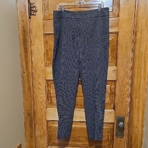 Kasper Black and White Checkered Pants 14